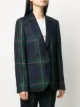 PAUL SMITH single breasted plaid blazer