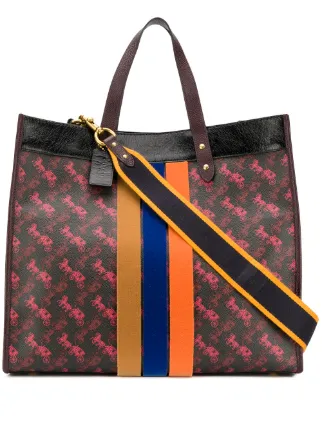 coach horse and carriage tote