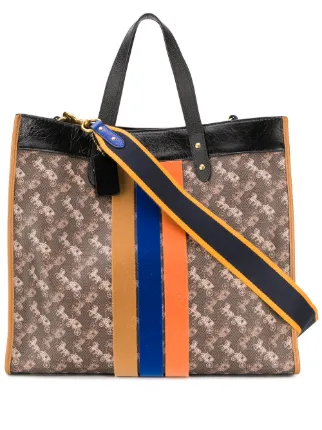 coach horse and carriage tote bag