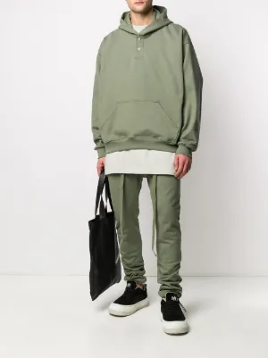 Fear Of God Shop nu online bij FARFETCH Fear Of God Hoodie Met Rits Farfetch