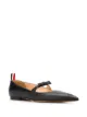 Image 2 of Thom Browne bow detail ballerina shoes