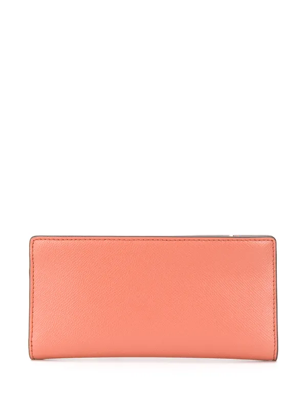 michael kors wallet orange