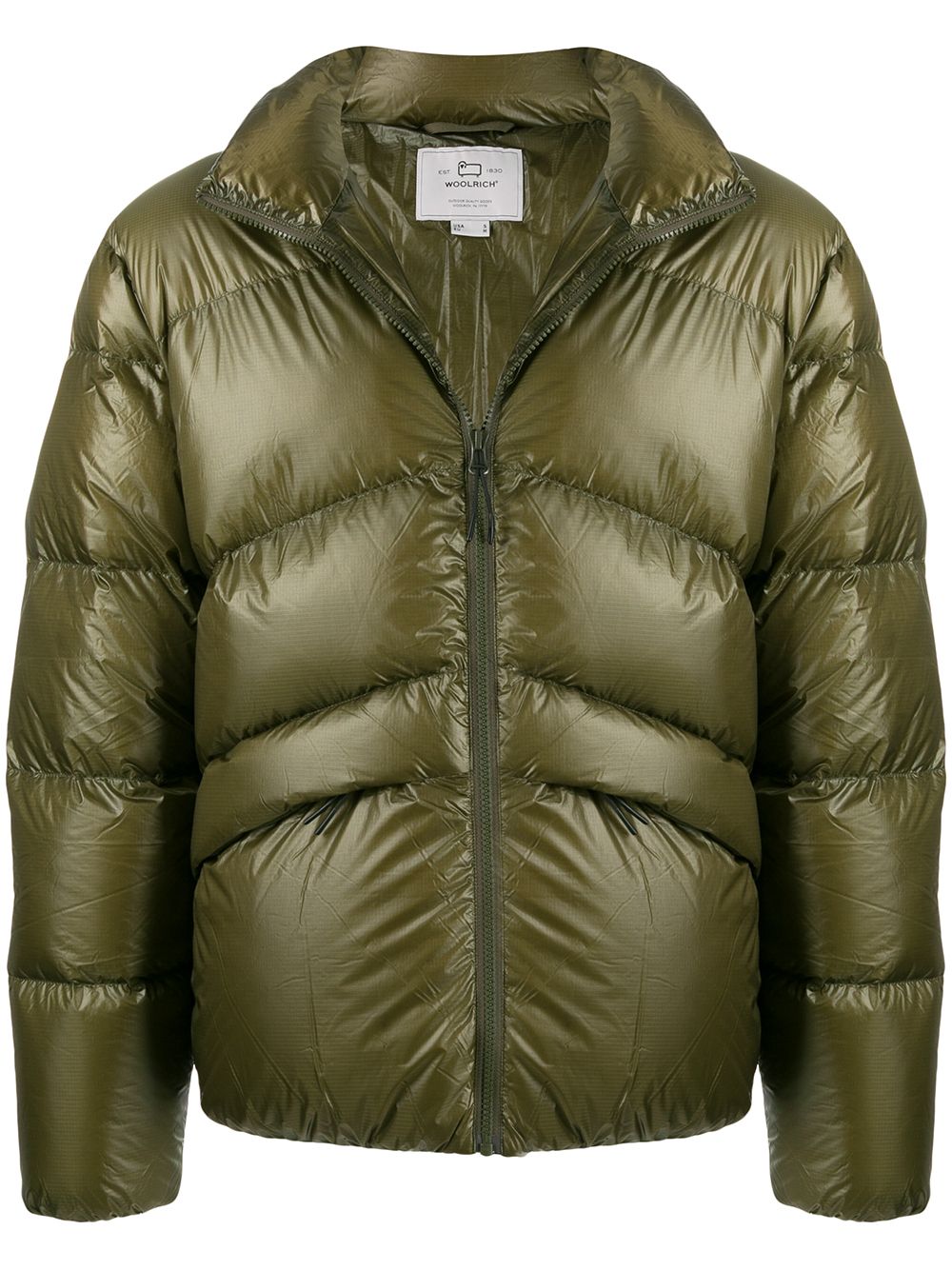 фото Woolrich powder padded jacket