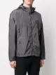 Stone Island جاكيت بغطاء رأس وشعار ماركة