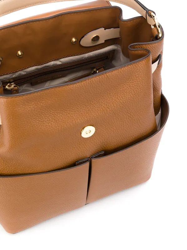 michael kors bedford backpack orange
