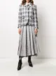 Image 2 of Thom Browne Unconstructed Oversized Classic SB S/C w/ Fray In Chenille Yarn Ribbon Tweed