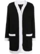 الصورة 1 من Thom Browne Unconstructed Dropped Shoulder Menswear Fit Cardigan Jacket w/ Combo In Solid Eyelash Yarn Tweed