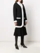 Thom Browne Unconstructed Dropped Shoulder Menswear Fit Cardigan Jacket w/ Combo In Solid Eyelash Yarn Tweed