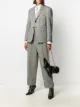 الصورة 2 من Thom Browne بليزر بكاروهات مكسورة وصف أزرار