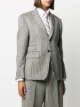 Thom Browne بليزر بكاروهات مكسورة وصف أزرار