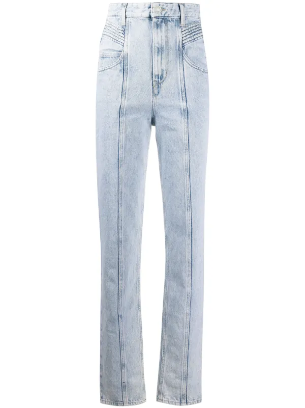 isabel marant high waisted jeans
