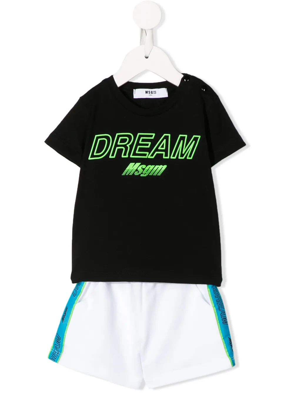 Msgm Kids костюм-двойка с графичным принтом Msgm Kids костюм-двойка с графичным принтом