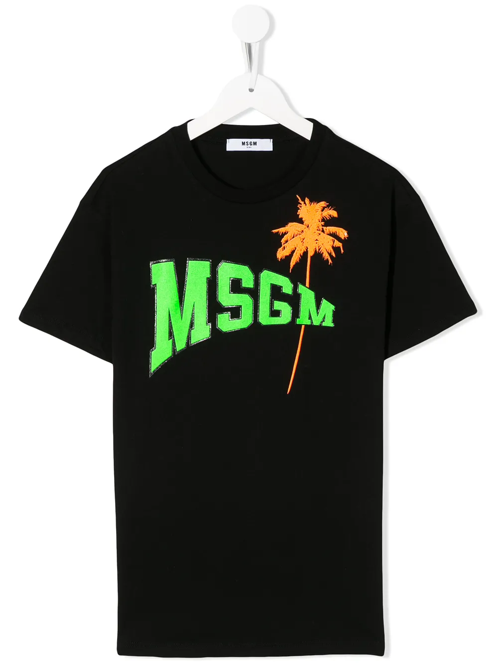 Msgm Kids платье-рубашка с логотипом Msgm Kids платье-рубашка с логотипом