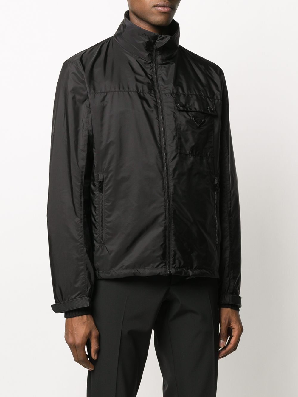фото Prada легкая куртка с логотипом