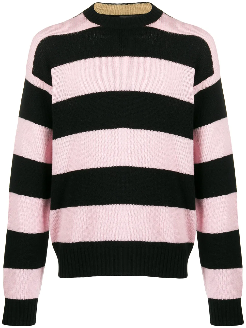 pull en cachemire à rayures