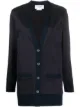 الصورة 1 من Thom Browne كارديغان طويل برقبة v