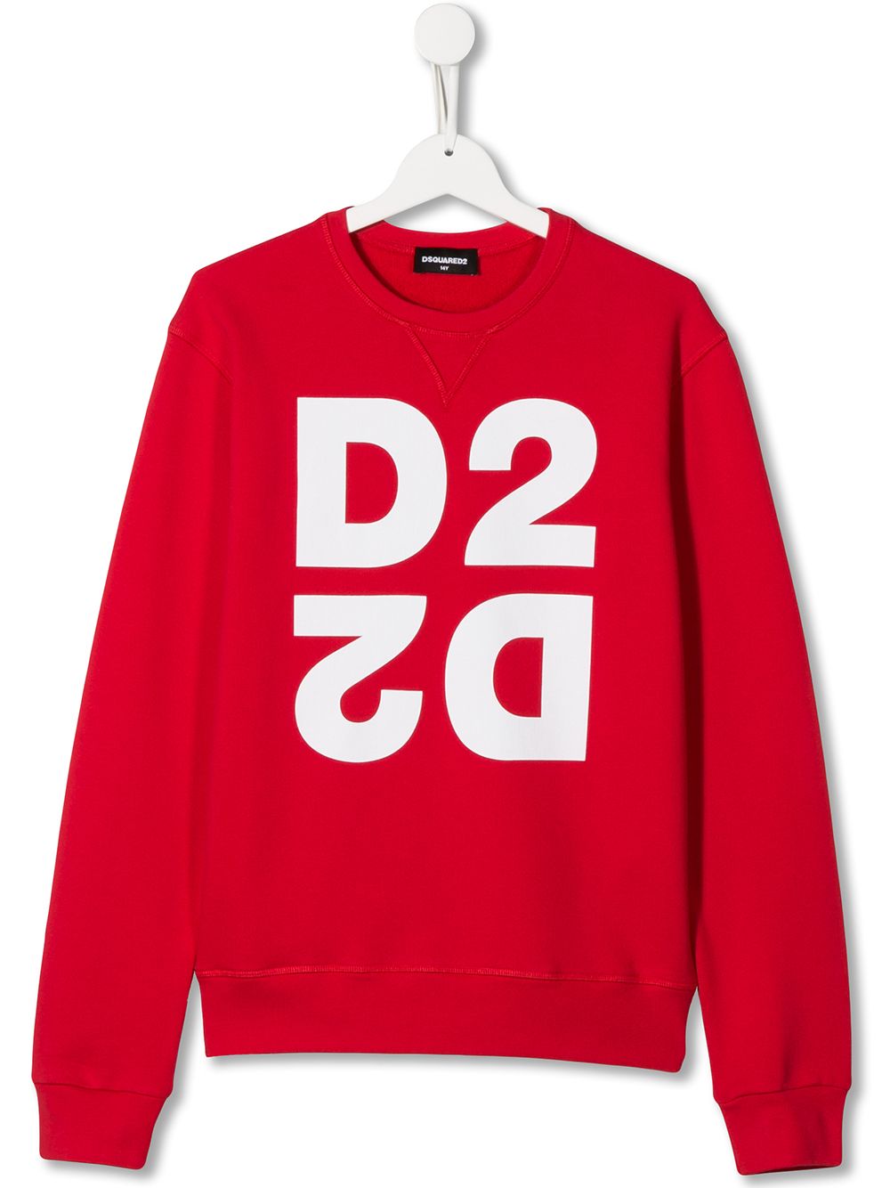 фото Dsquared2 kids толстовка с логотипом