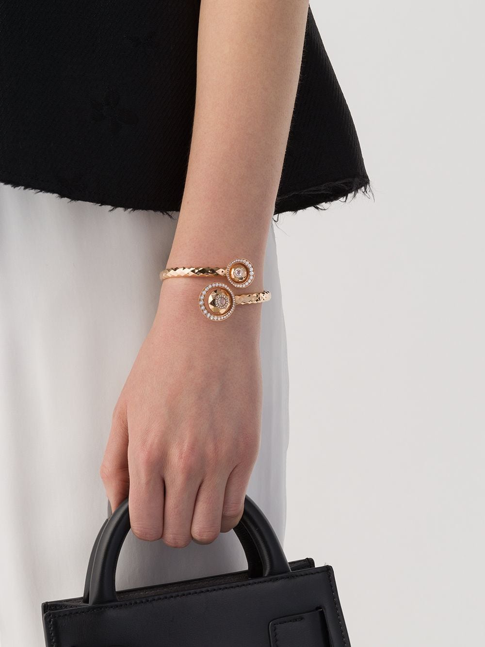 David Morris 18kt roségouden armband - ROSE GOLD