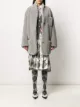 Image 2 of Thom Browne dropped back pleated skirt in classic argyle fun mix animal icon printed silk twill