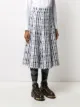 Thom Browne تنورة تويد بخصر عال