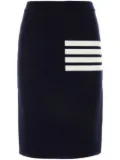 Thom Browne 4-Bar knee-length skirt - Blue