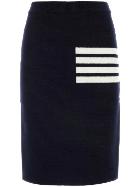 Thom Browne 4-Bar knee-length skirt