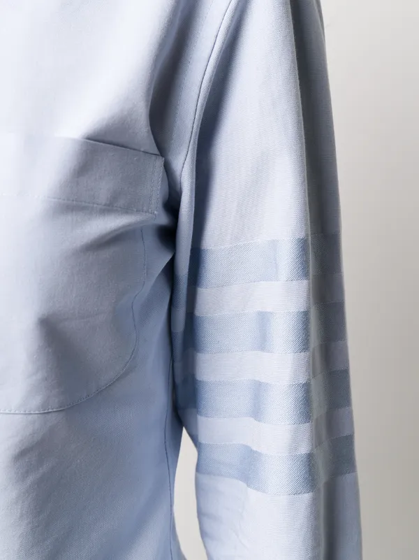 Thom Browne 4BAR ラウンドカラー オックスフォードシャツ 通販