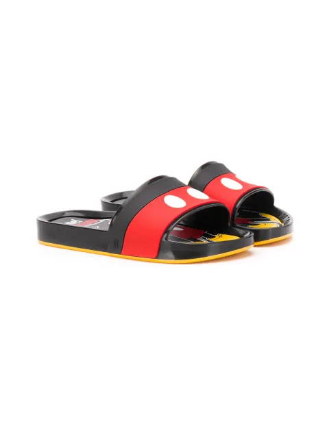 womens mickey mouse slides