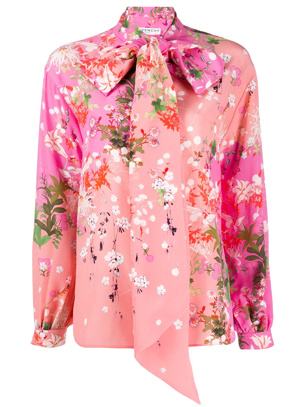 Givenchy Blouse met bloemenprint Roze
