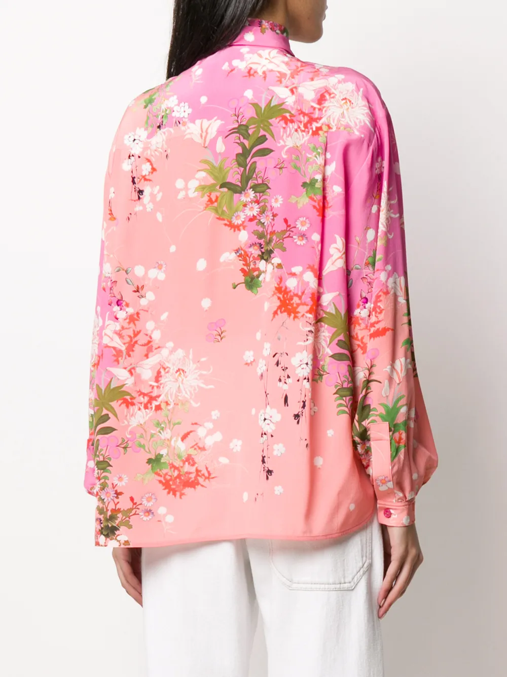 Givenchy Blouse met bloemenprint Roze