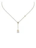 Yoko London 18kt yellow gold Trend freshwater pearl and diamond necklace
