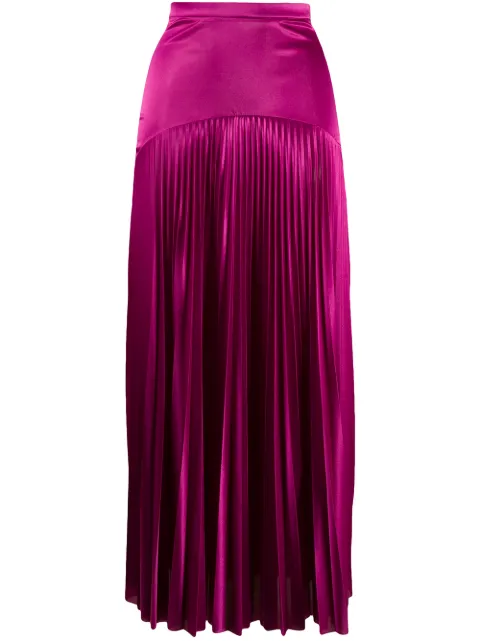Christopher Kane falda larga plisada