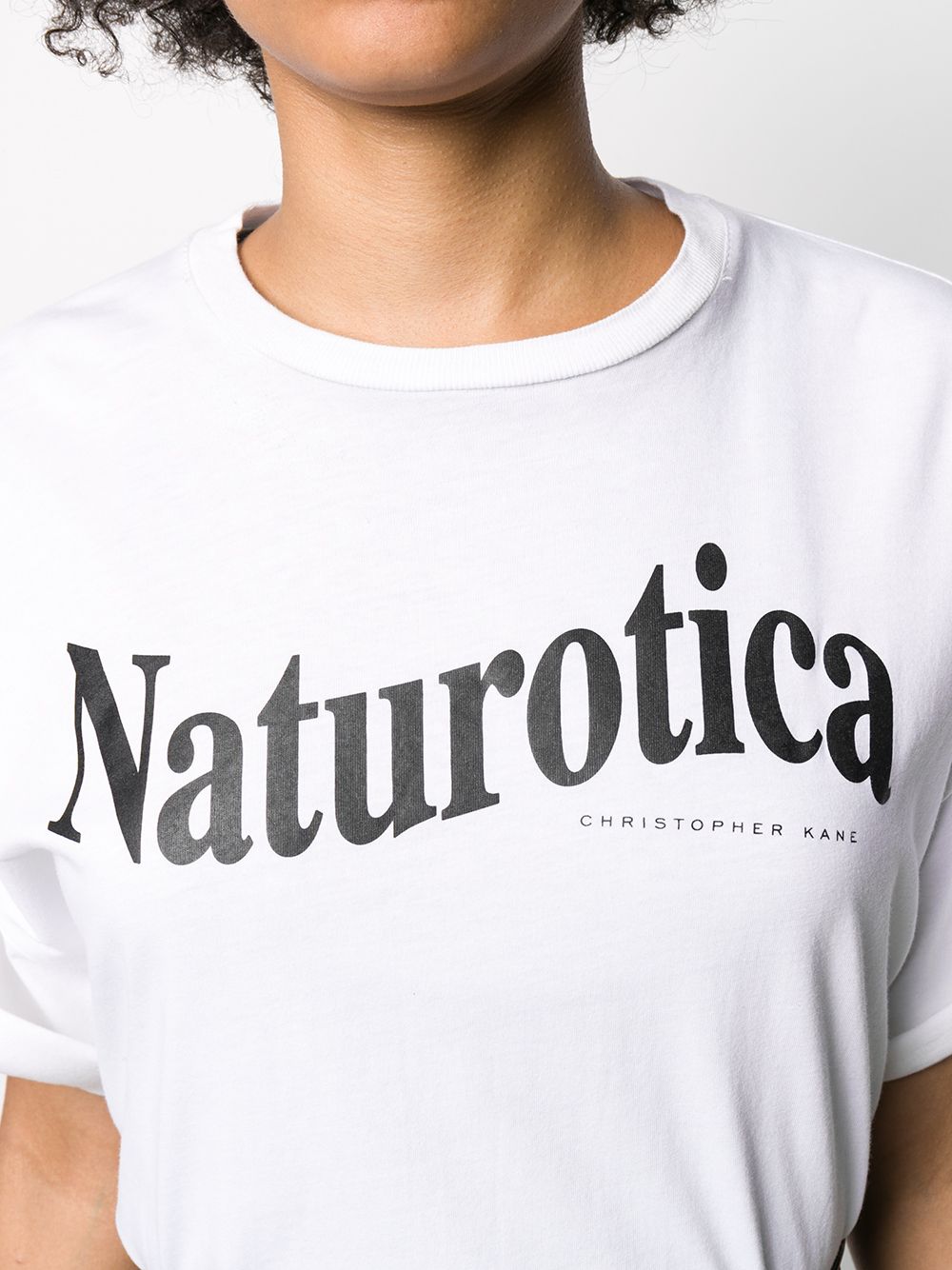 фото Christopher kane футболка naturotica с логотипом