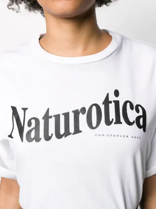 Naturotica logo印花T恤展示图