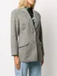 Thierry Mugler Pre-Owned بليزر بخصر مجسم 1980