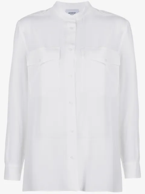 DONDUP double chest pocket oversized shirt 