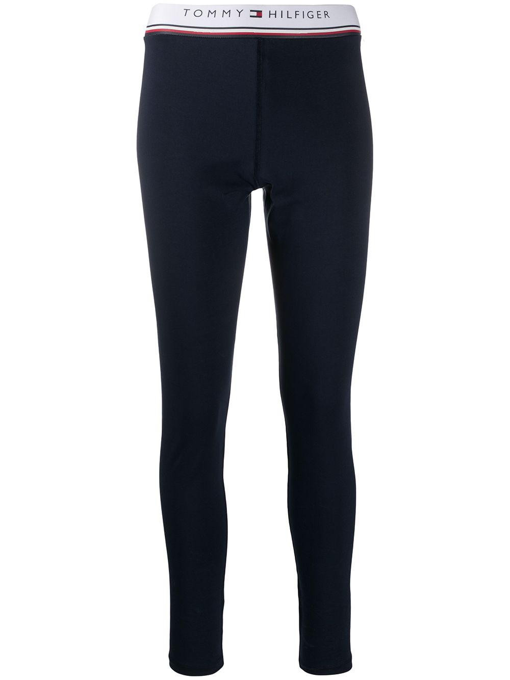 Tommy Hilfiger Jersey Leggings In Blue