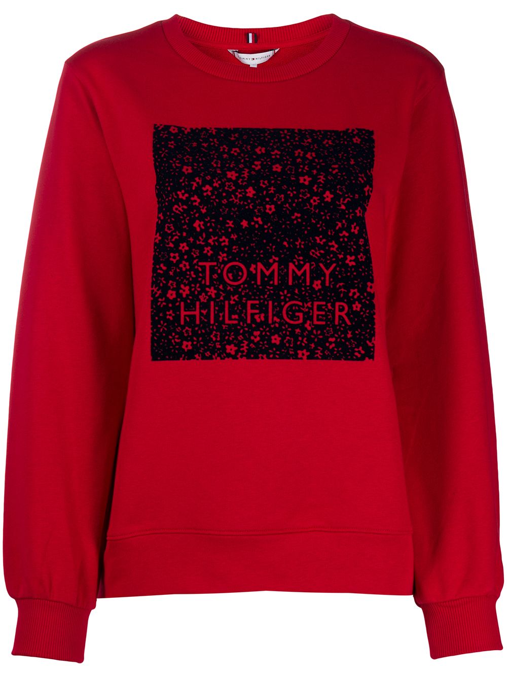 tommy hilfiger red long sleeve