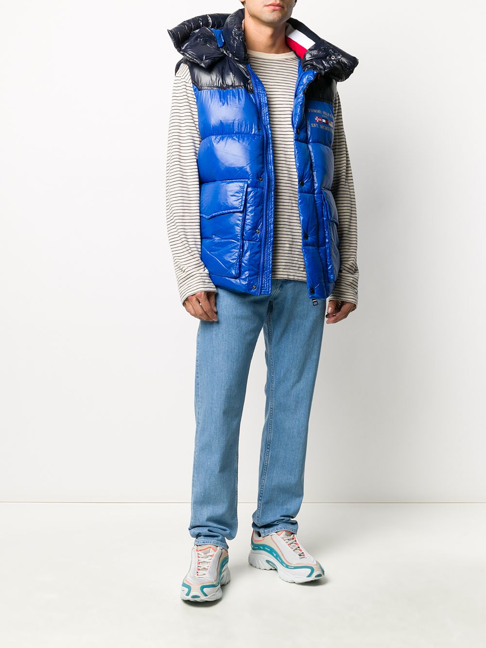 фото Tommy hilfiger hooded puffer gilet