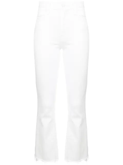 MOTHER white skinny cropped jeans for women | 1157753 at Farfetch.com MOTHER Skinny Cropped Jeans - Farfetch