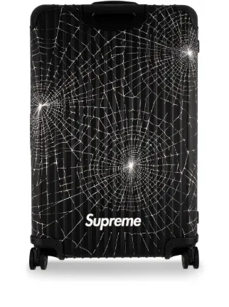 Supreme spider web store suitcase