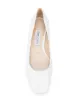 Jimmy Choo Mirele crocodile-effect ballerina shoes