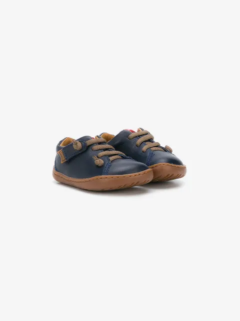 Camper Kids Peu lace-up leather sneakers