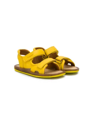 open toe slip on sandals