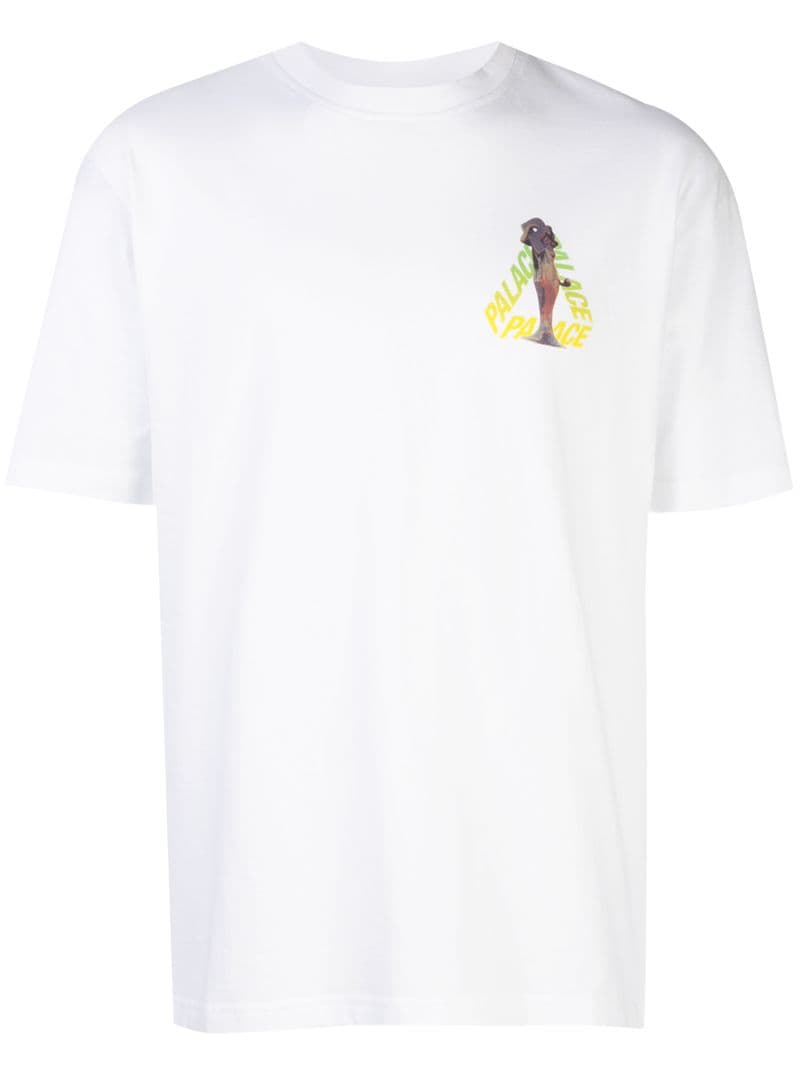 Palace Graphic Print T-shirt In White