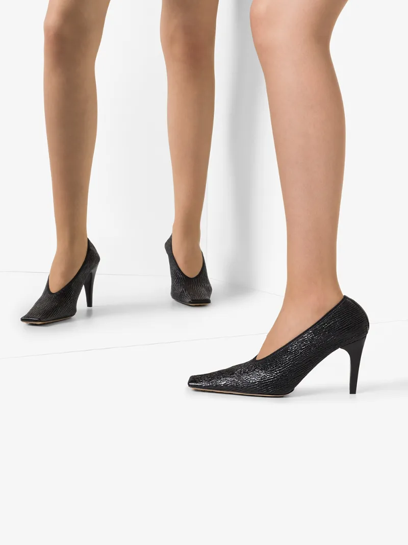 BOTTEGA VENETA KLASSISCHE PUMPS, 90MM