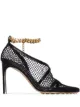 Image 1 of Bottega Veneta chain-trimmed 100mm mesh sandals