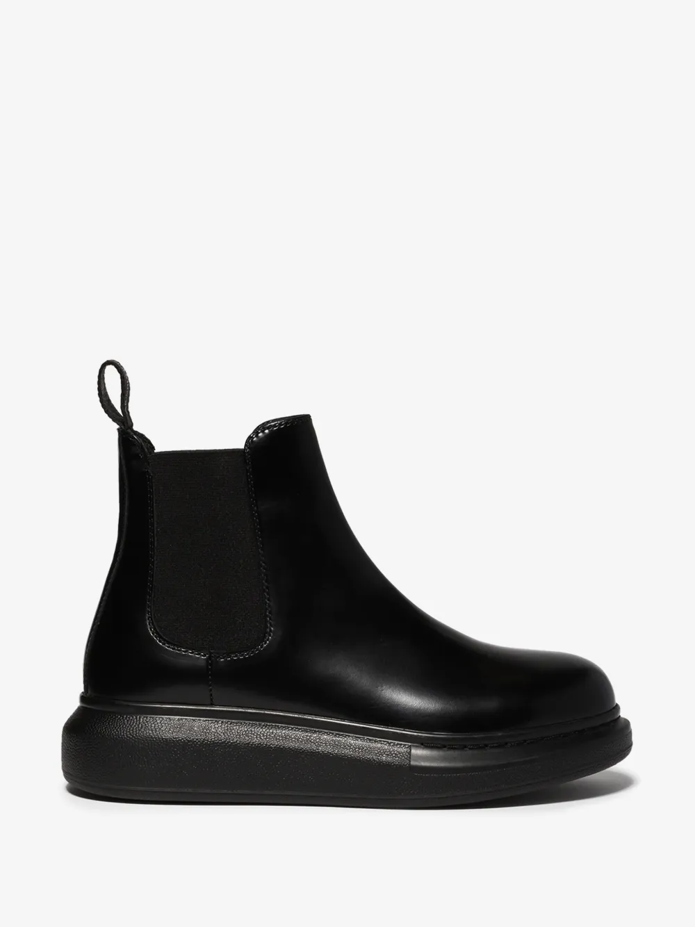 ALEXANDER MCQUEEN BLACK HYBRID BOOTS,586398WHX5214834973