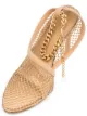 Image 2 of Bottega Veneta chain-trimmed 100mm mesh sandals
