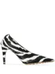 Image 1 of Bottega Veneta 90mm two-tone leather pumps